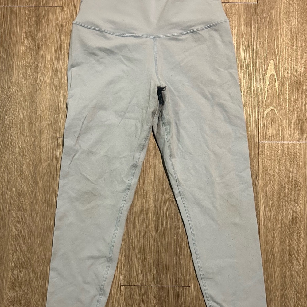 Alo Light Blue High-Waisted Leggings